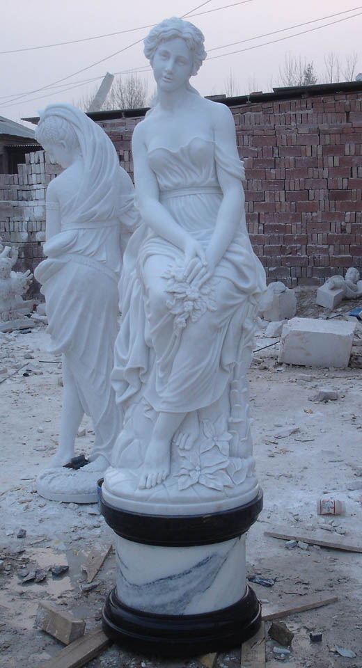 Angel Stone Figurine 011